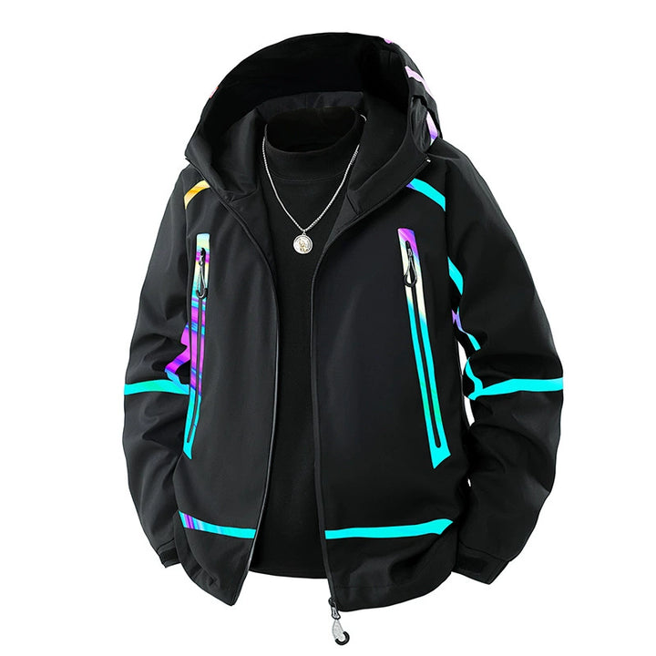 Reflective Trim Utility Jacket