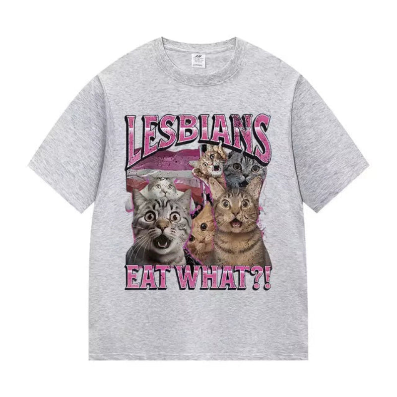 Funny Cat Graphic T-Shirt