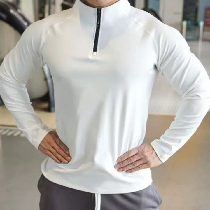 Quarter-Zip Compression Training Shirt