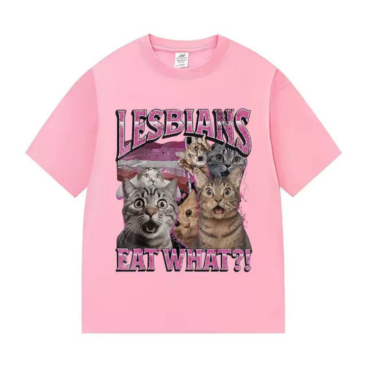 Funny Cat Graphic T-Shirt