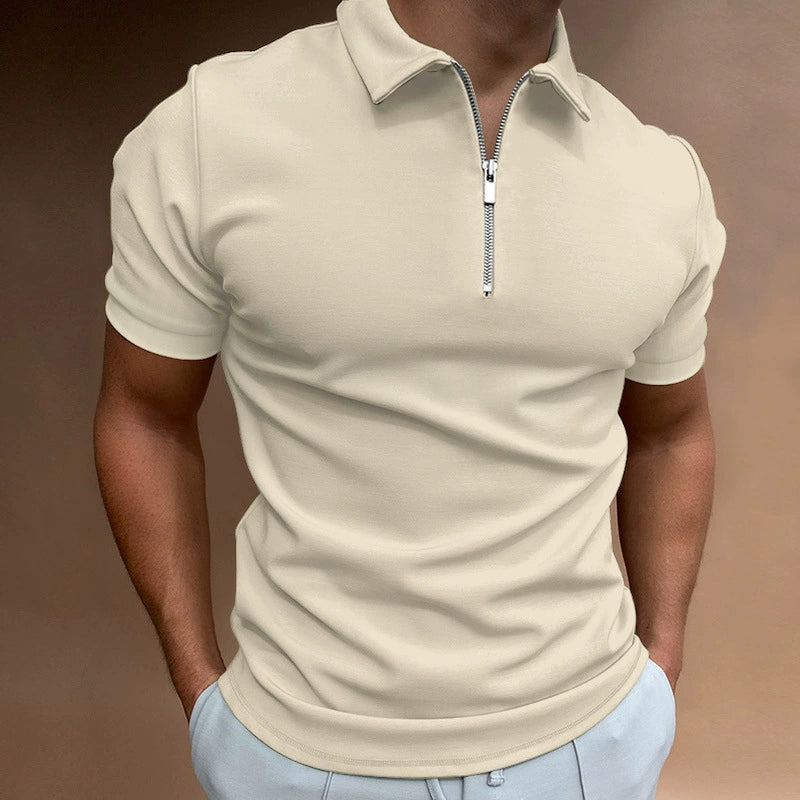 Men’s Zip Polo Shirt