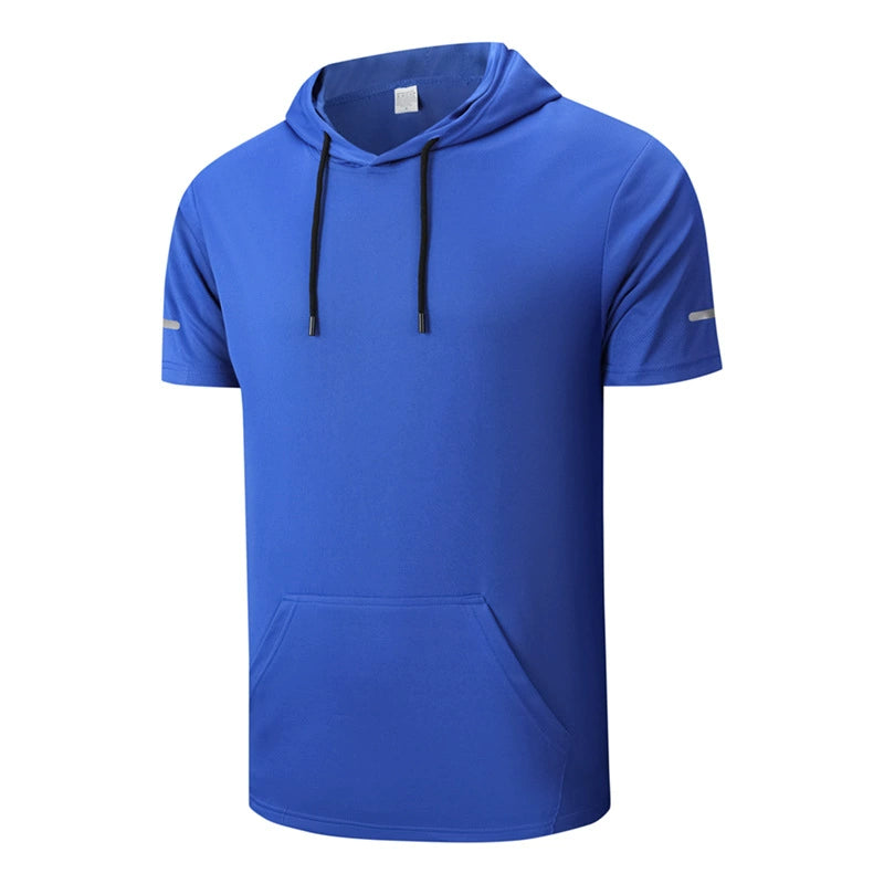 Quick-Dry Hooded Performance T-Shir