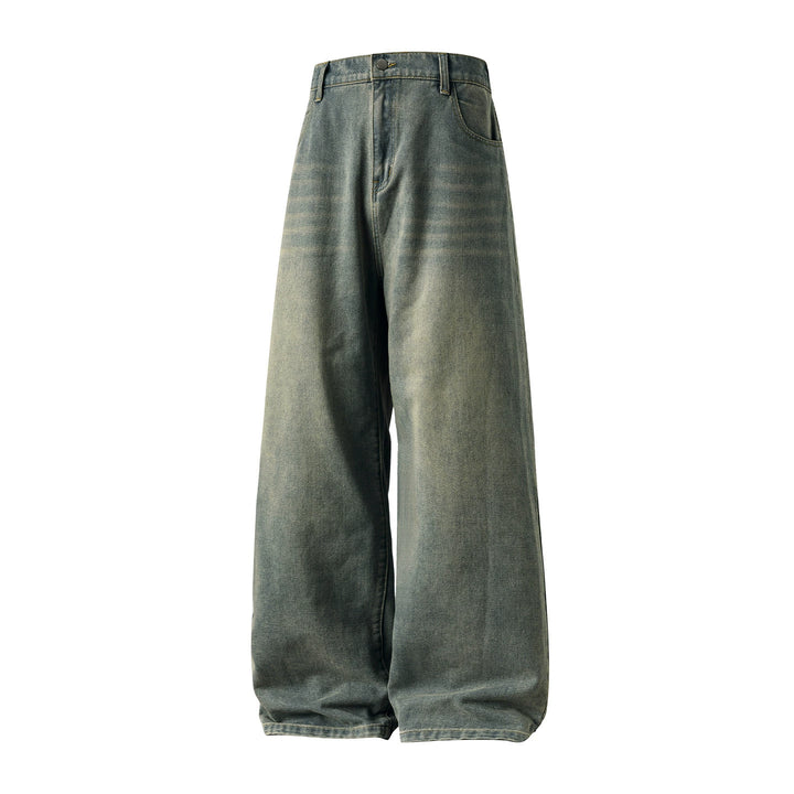 Vintage Curved-Leg Barrel Jeans
