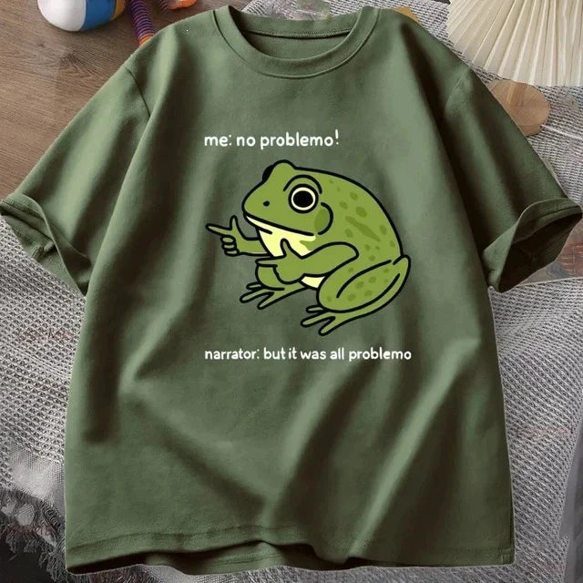 No Problemo Frog Graphic T-Shirt