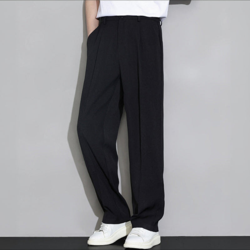 Men’s Elegant Pleated Dress Pant