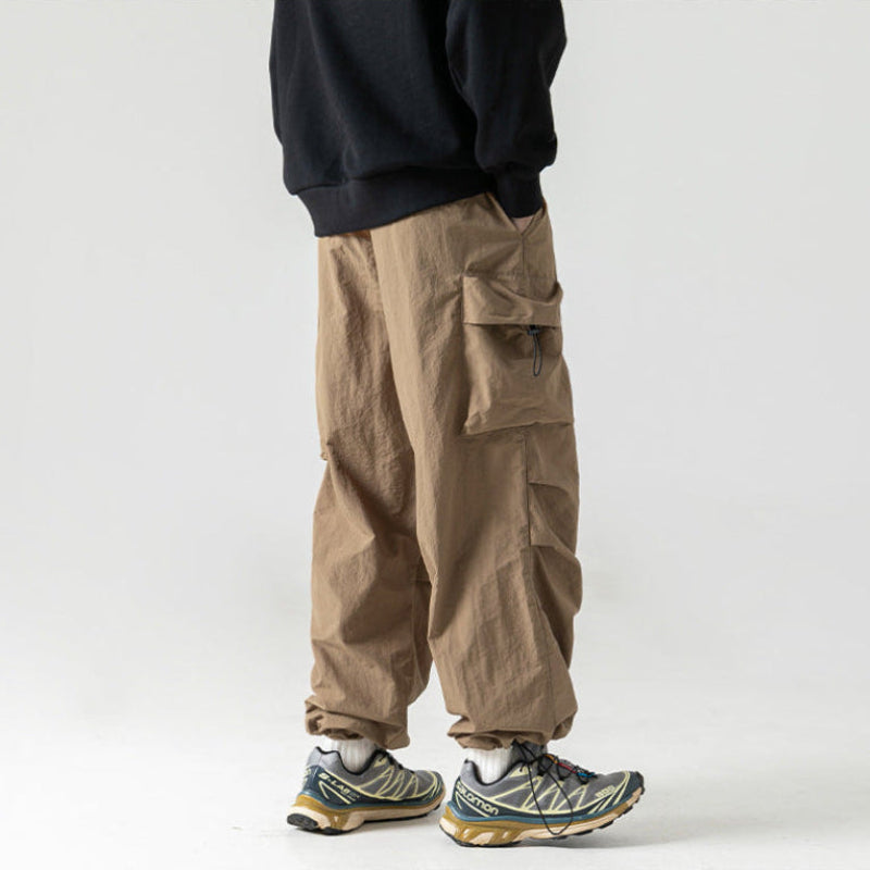 Water-Repellent Utility Cargo Pants