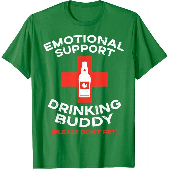Funny Drinking Buddy Graphic T-Shirt