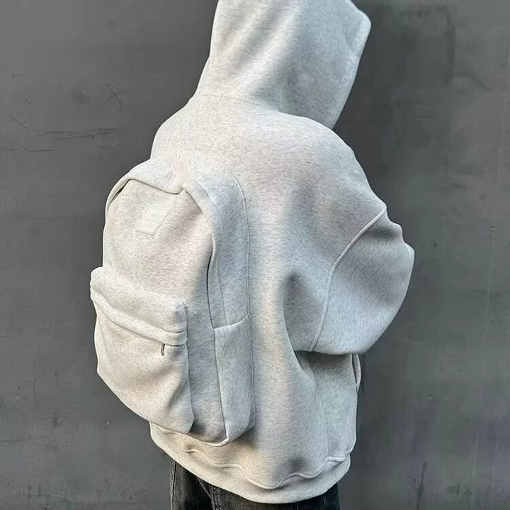 Built-In Backpack Utility Hoodie