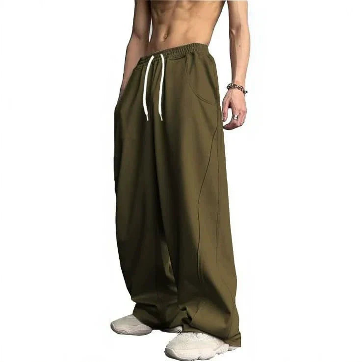 Men’s Vintage Wide-Leg Sweatpants