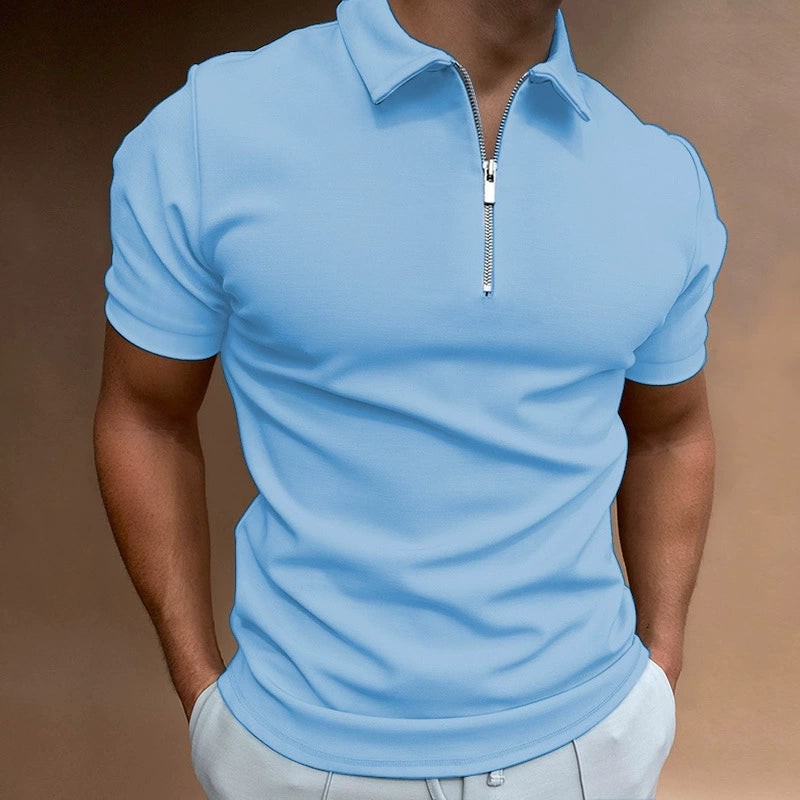 Men’s Zip Polo Shirt