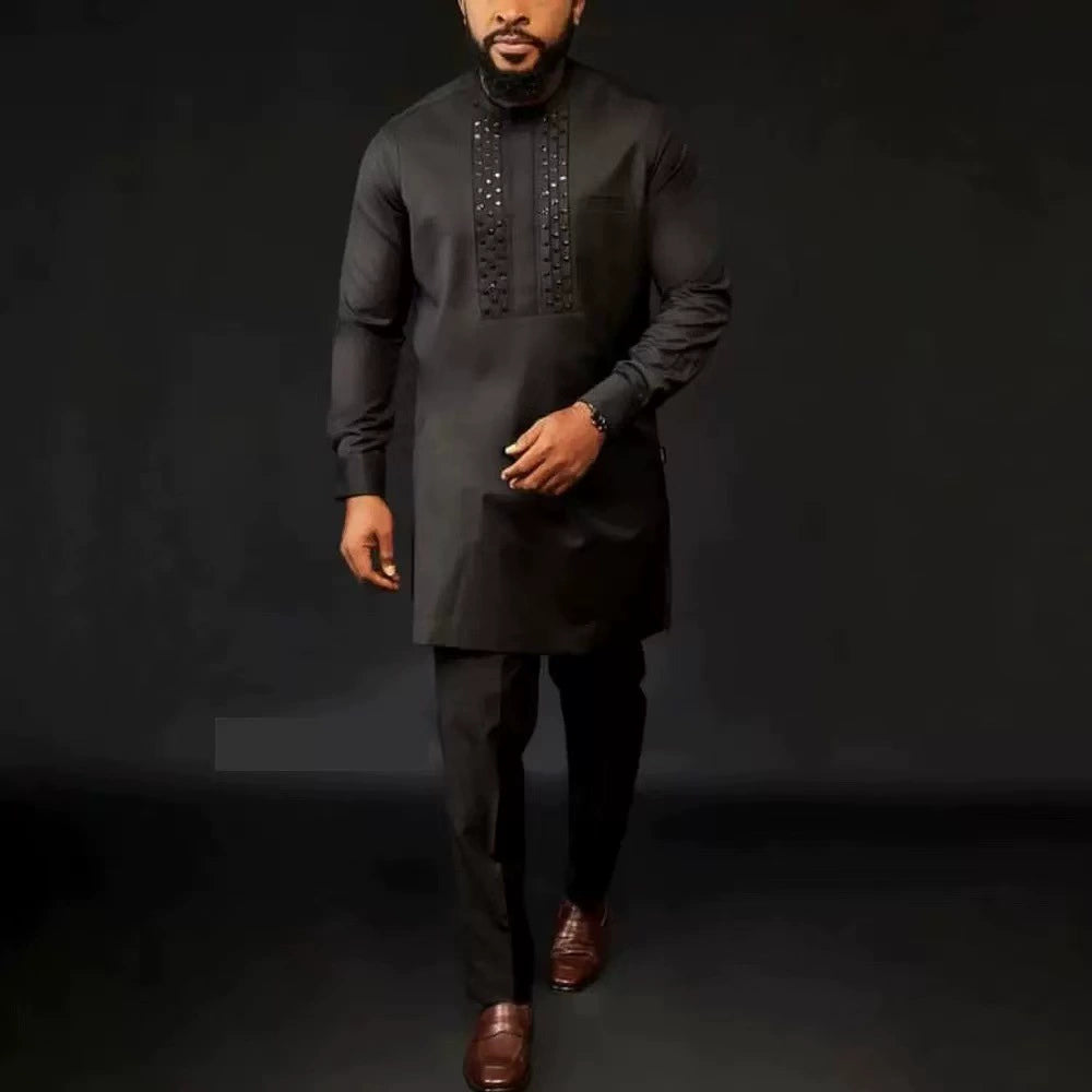 Embellished Tunic &amp;amp Pants Set