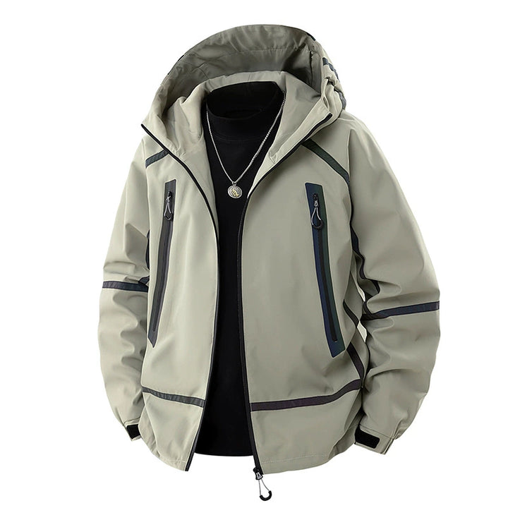 Reflective Trim Utility Jacket