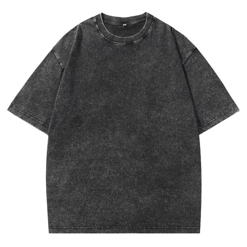Vintage Washed Solid T-Shirt