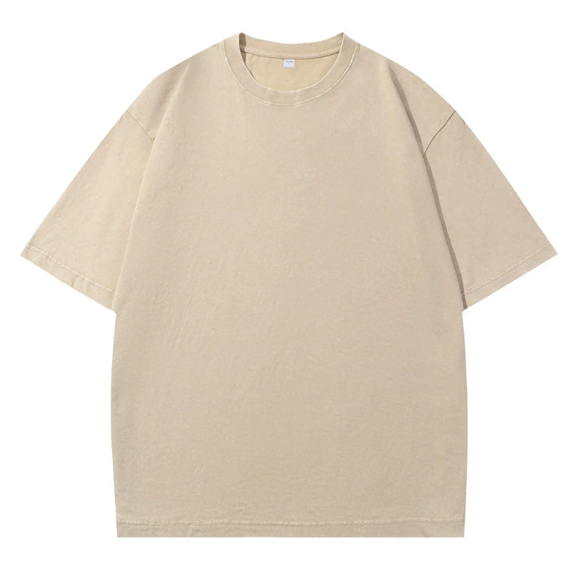 Vintage Washed Solid T-Shirt