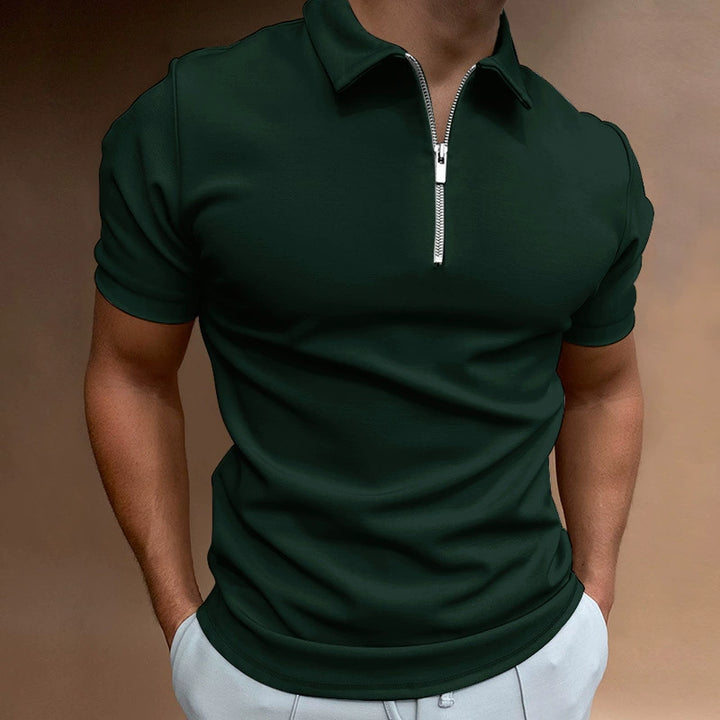 Men’s Zip Polo Shirt