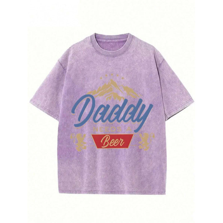 Casual Retro Printed Short-Sleeve Tee
