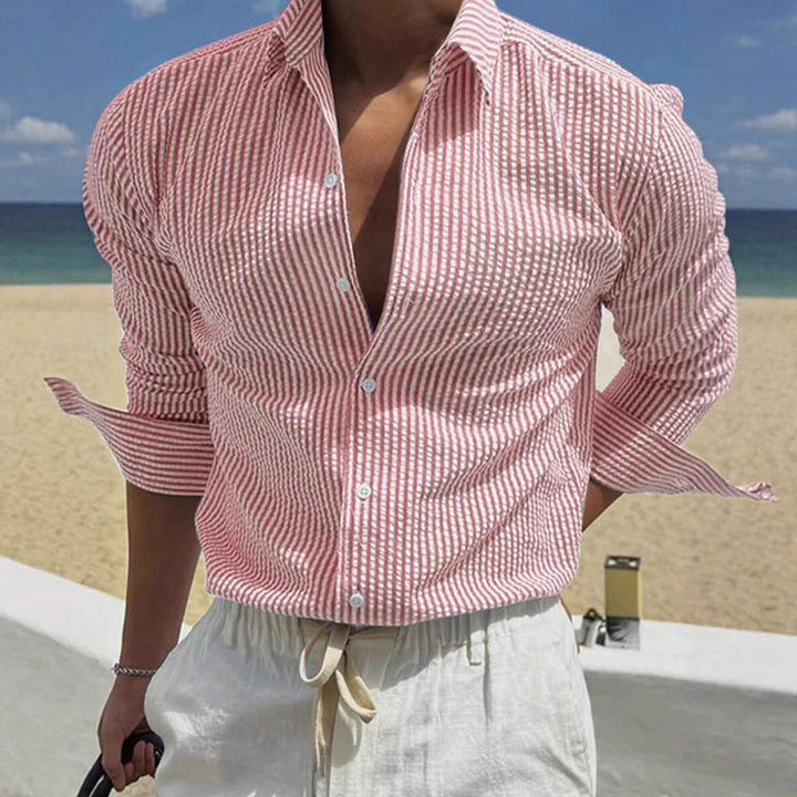 Men’s Casual Striped Shirt