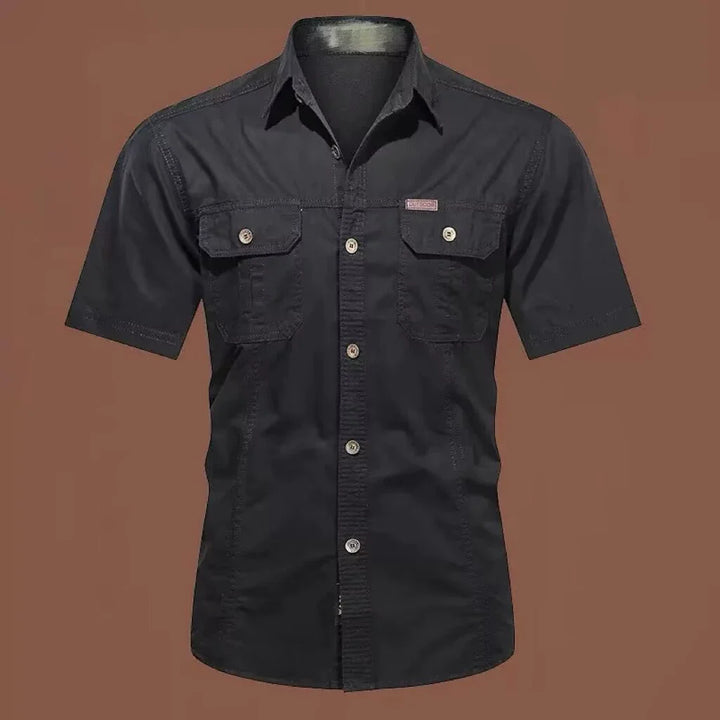 Men’s Casual Utility Pocket Shirt