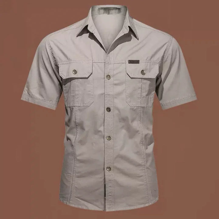 Men’s Casual Utility Pocket Shirt