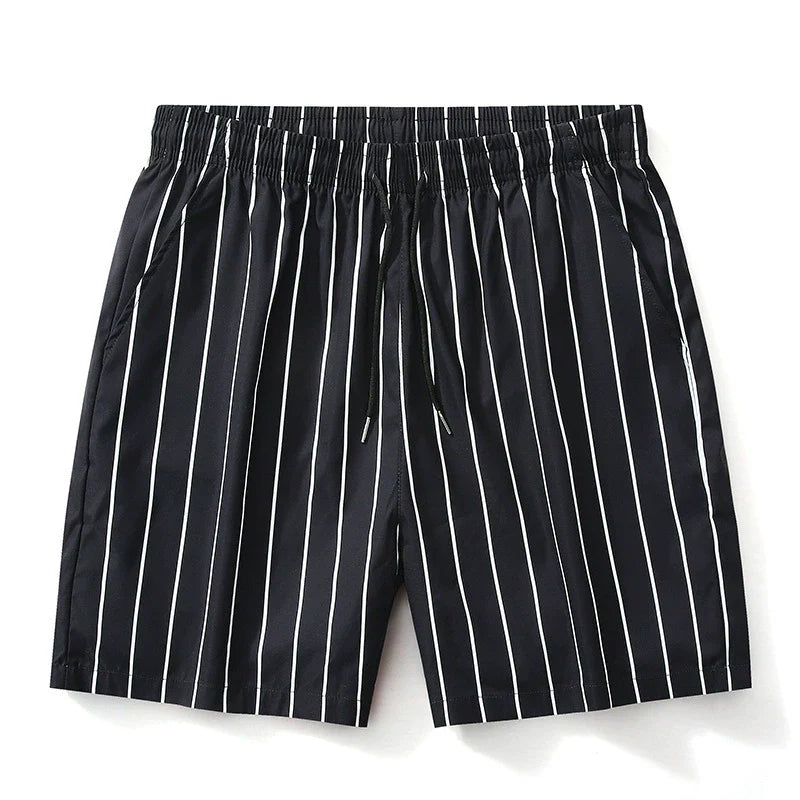 Men’s 3D Graffiti Print Beach Shorts