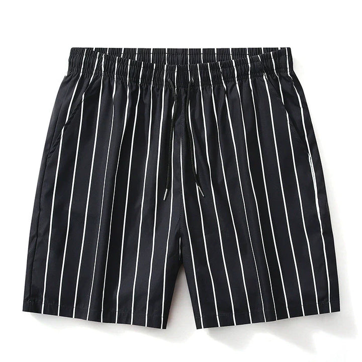 Men’s 3D Graffiti Print Beach Shorts