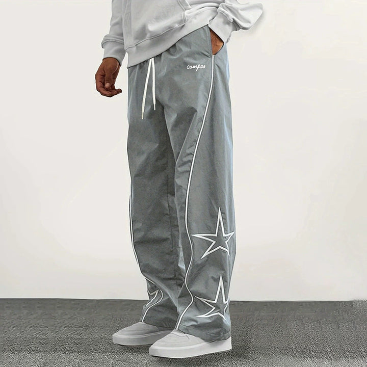 Reflective Star Track Pants