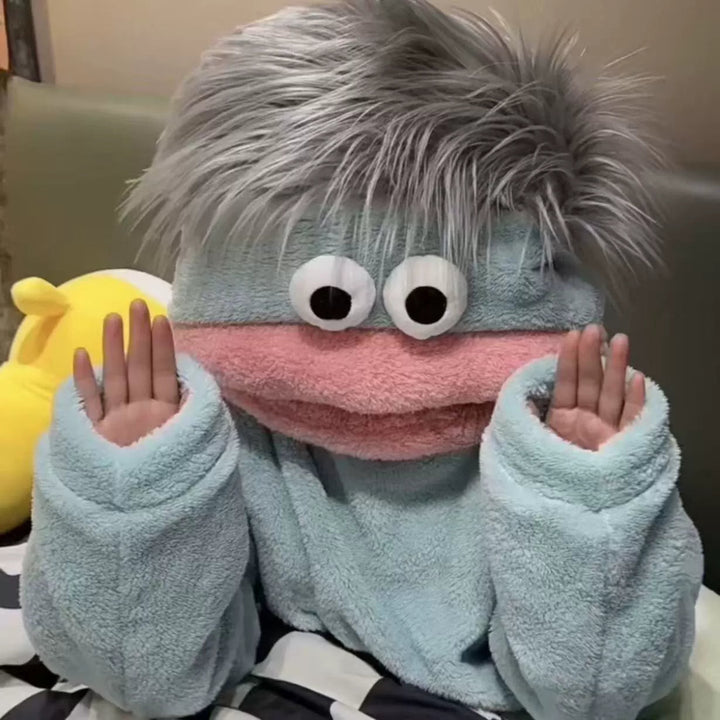 Funny Fuzzy Monster Pajama Set