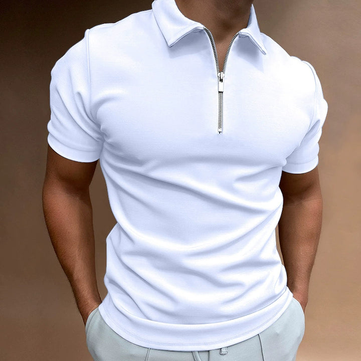 Men’s Zip Polo Shirt