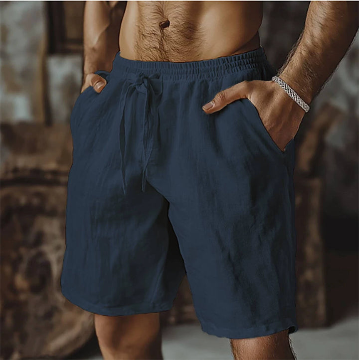 Linen Blend Summer Shorts