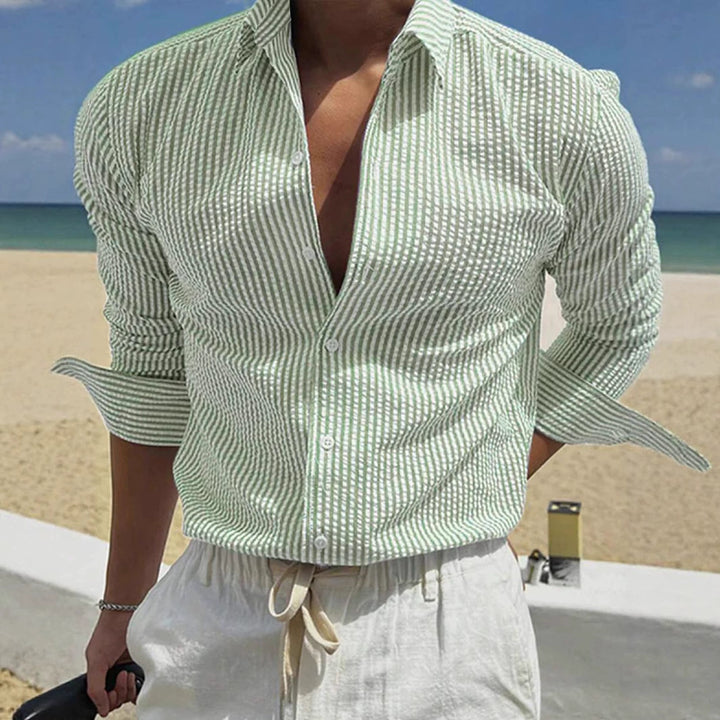 Men’s Casual Striped Shirt