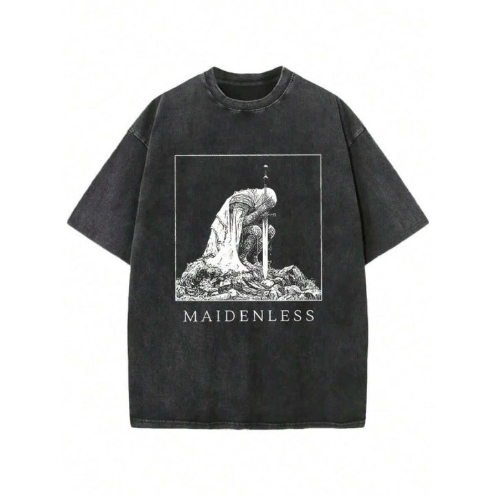 Vintage Knight Graphic T-Shirt