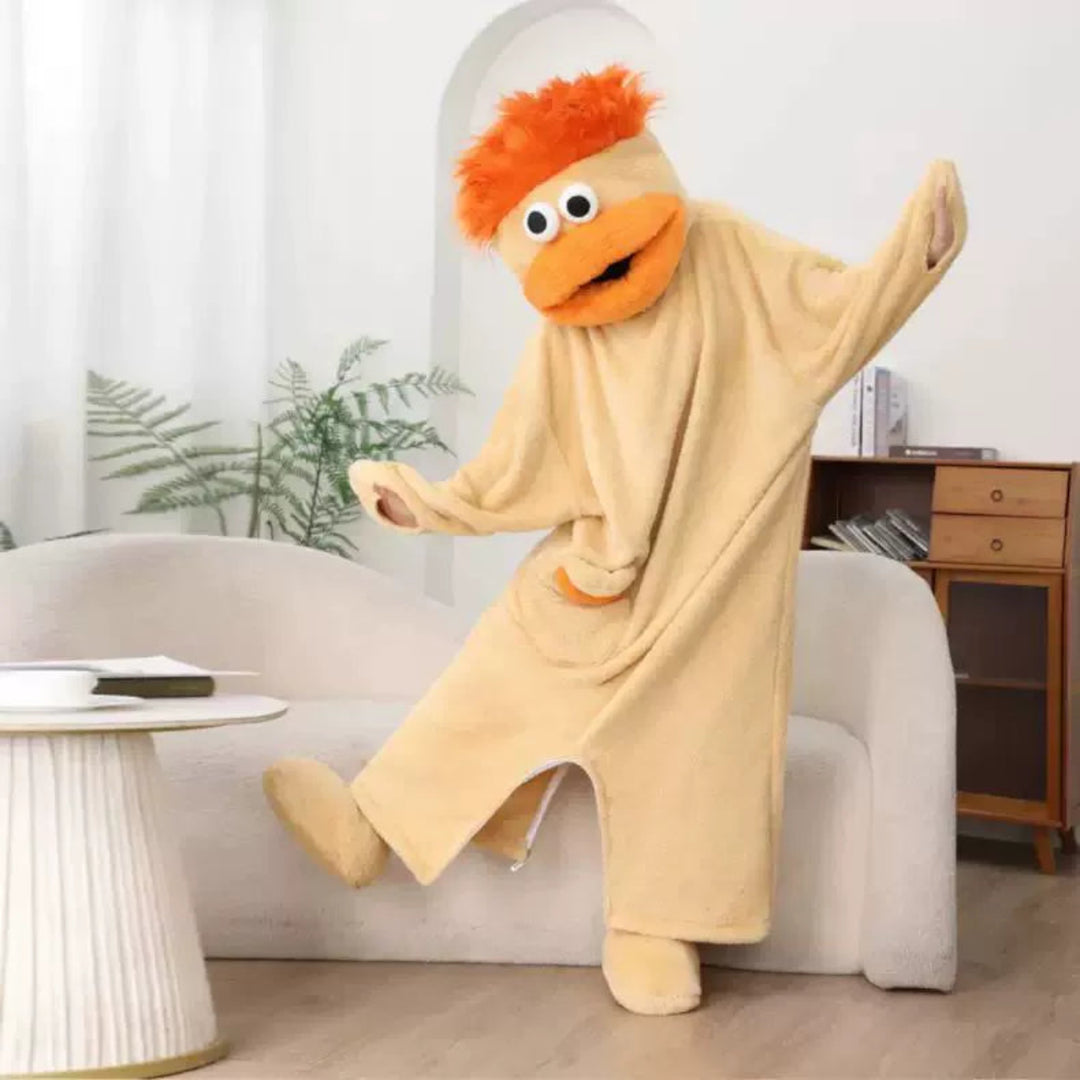 Funny Fuzzy Monster Pajama Set