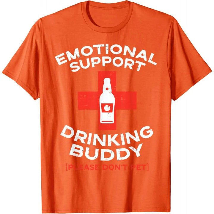Funny Drinking Buddy Graphic T-Shirt