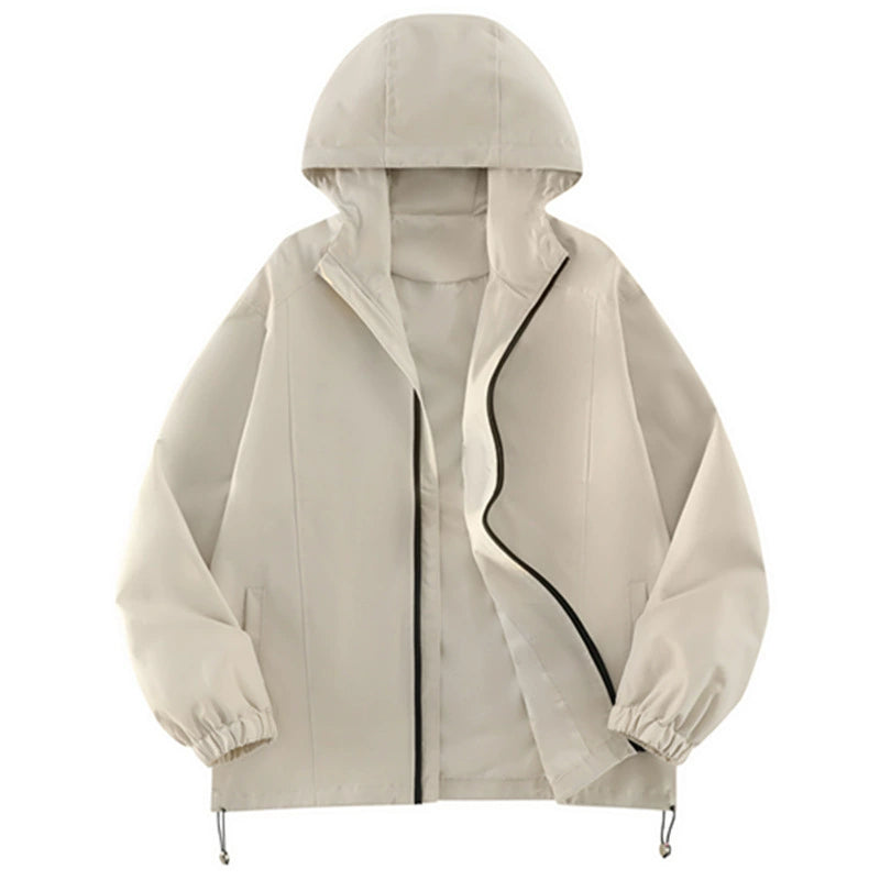 Waterproof Hooded Windbreaker Jacket