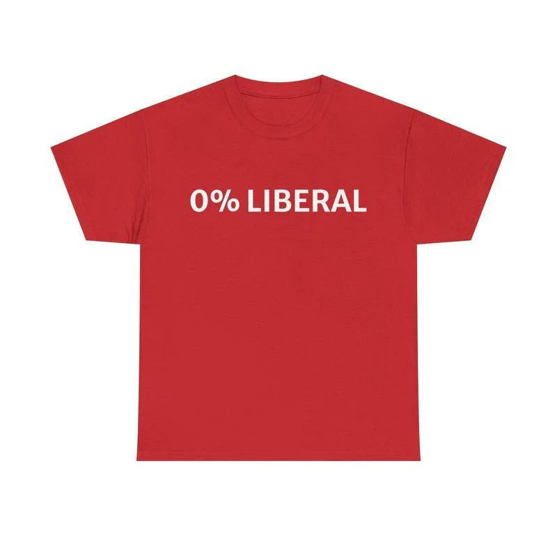 0 Percent Lib Graphic T-Shirt