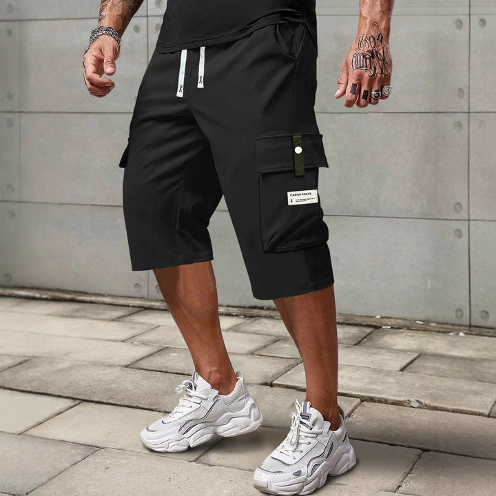 Men’s Summer Straight-Fit Cargo Shorts