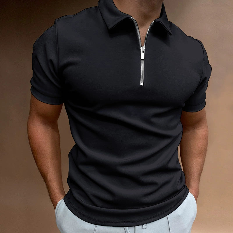 Men’s Zip Polo Shirt