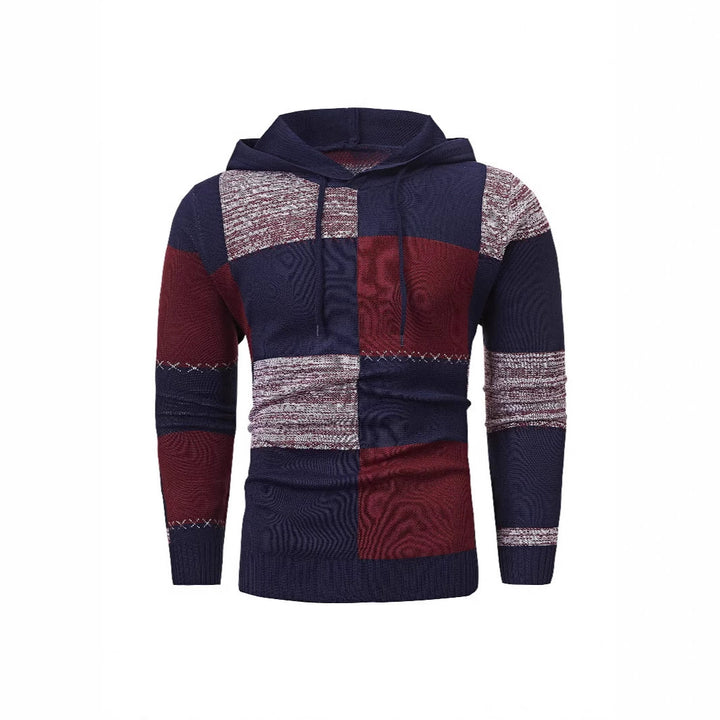 Checkerboard Patchwork Hoodie