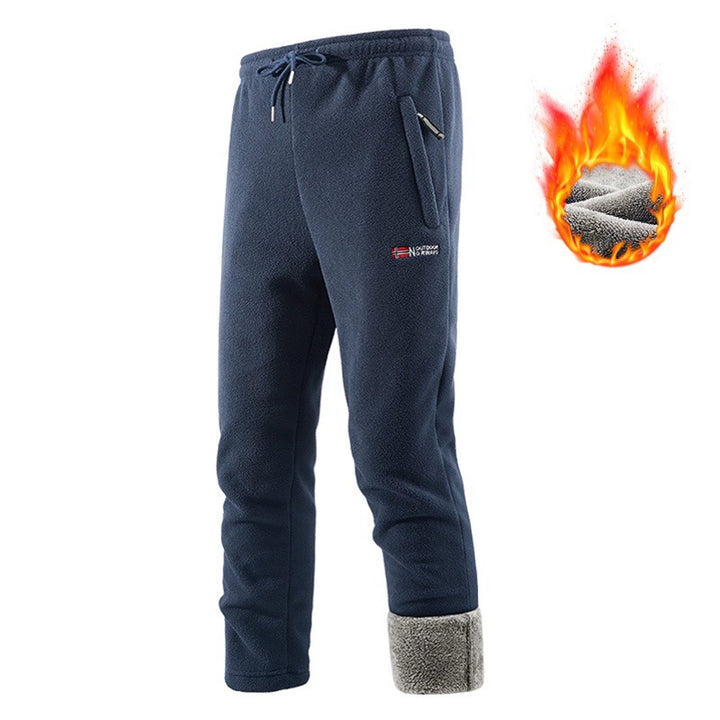 Fleece-Lined Drawstring Pants