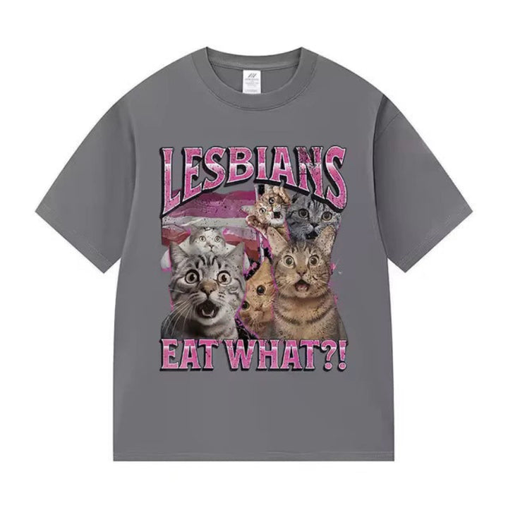 Funny Cat Graphic T-Shirt
