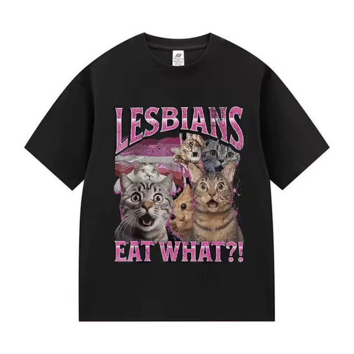 Funny Cat Graphic T-Shirt