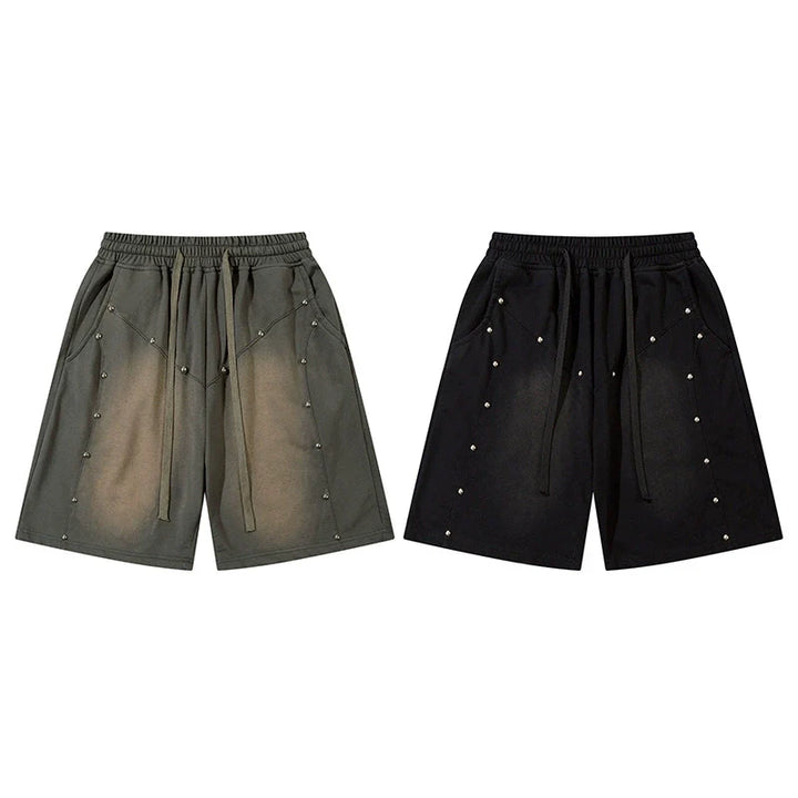 Men’s Vintage Washed Gradient Shorts