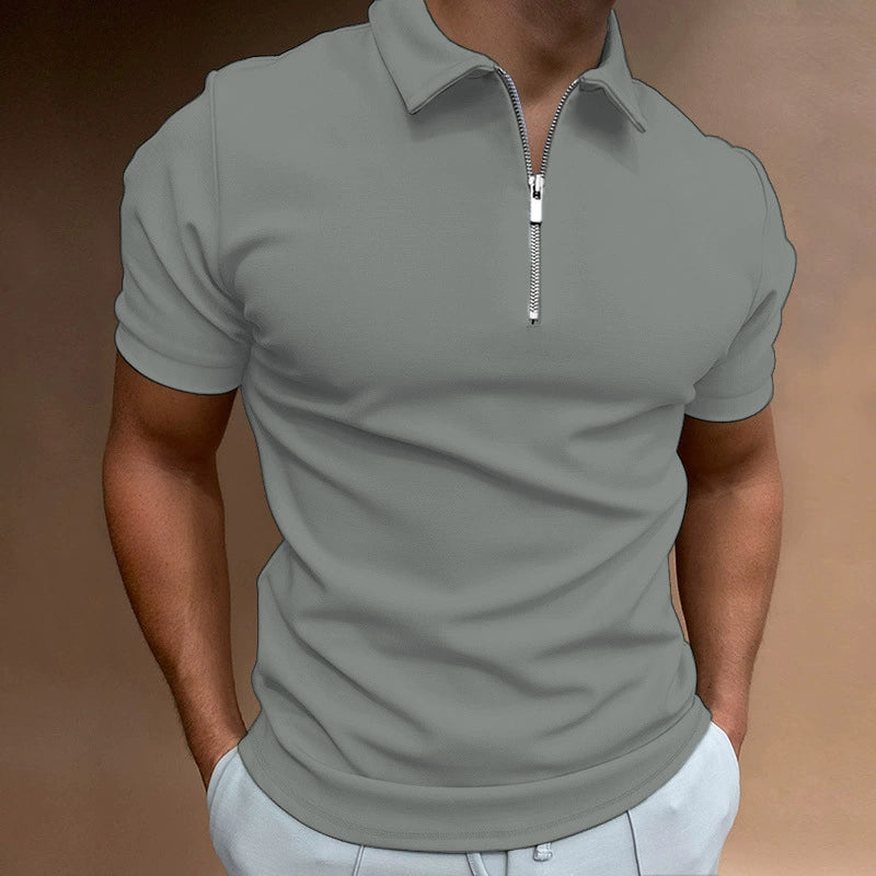 Men’s Zip Polo Shirt