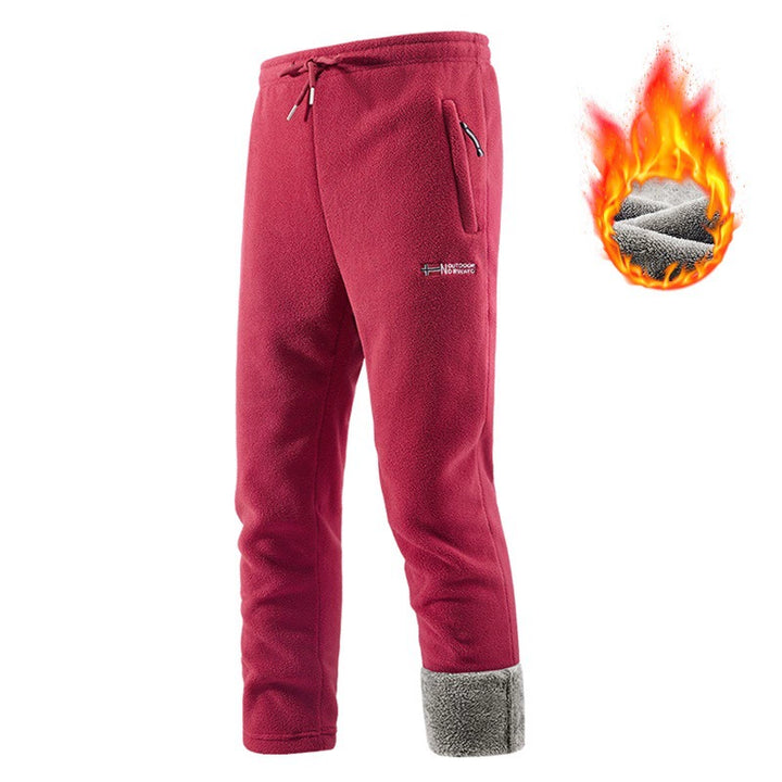 Fleece-Lined Drawstring Pants