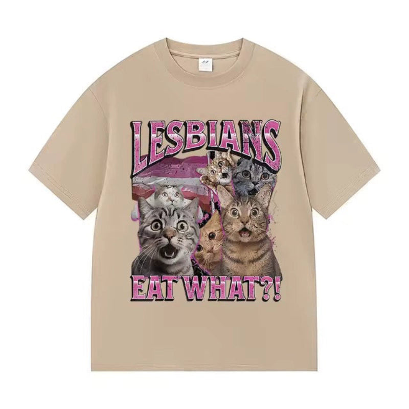 Funny Cat Graphic T-Shirt