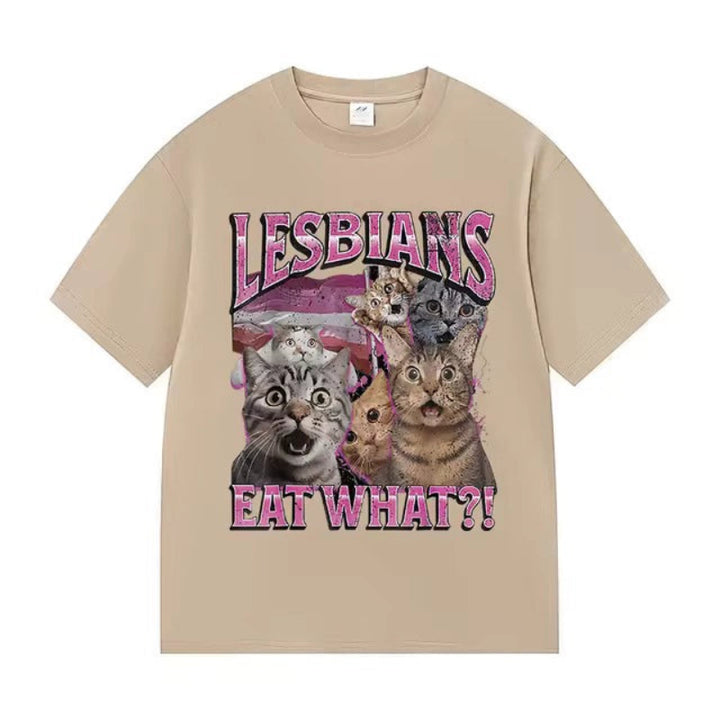 Funny Cat Graphic T-Shirt