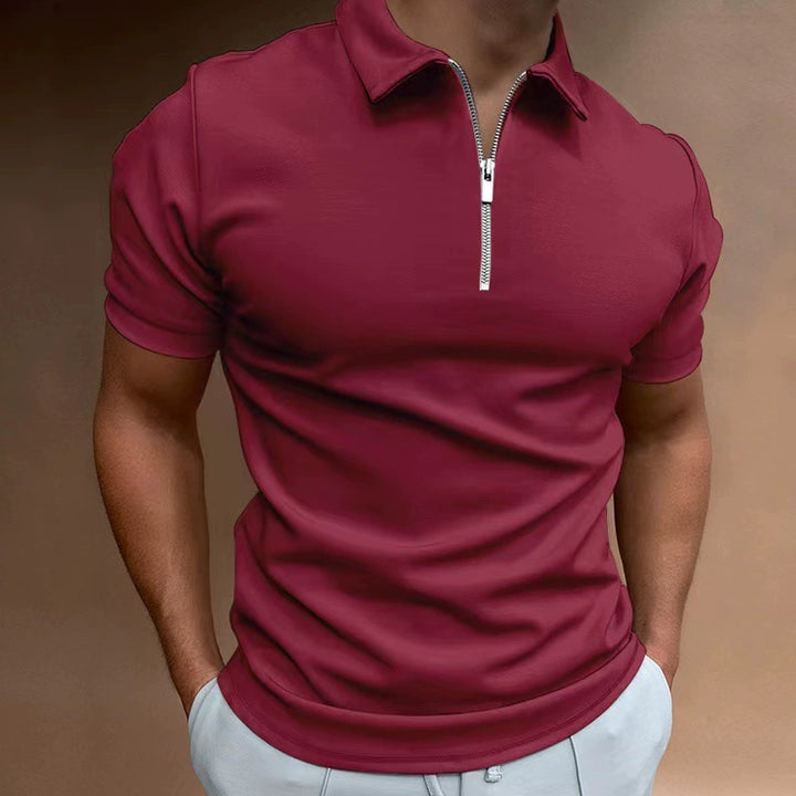 Men’s Zip Polo Shirt