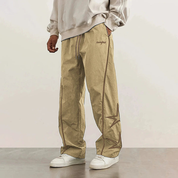 Reflective Star Track Pants