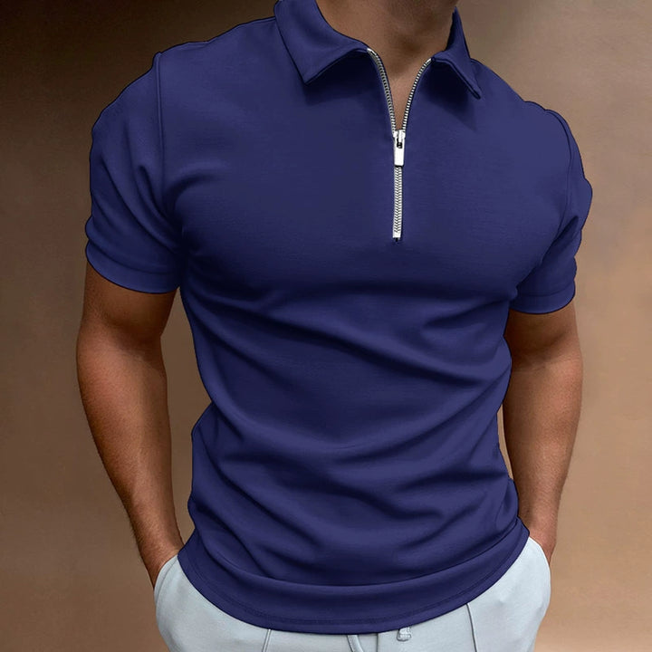 Men’s Zip Polo Shirt