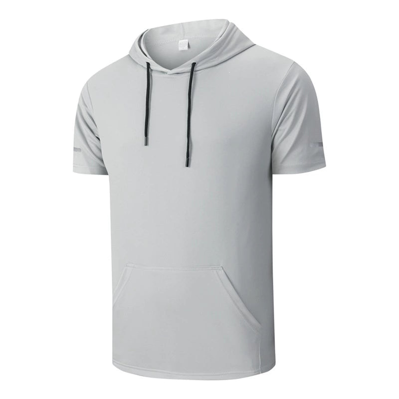 Quick-Dry Hooded Performance T-Shir